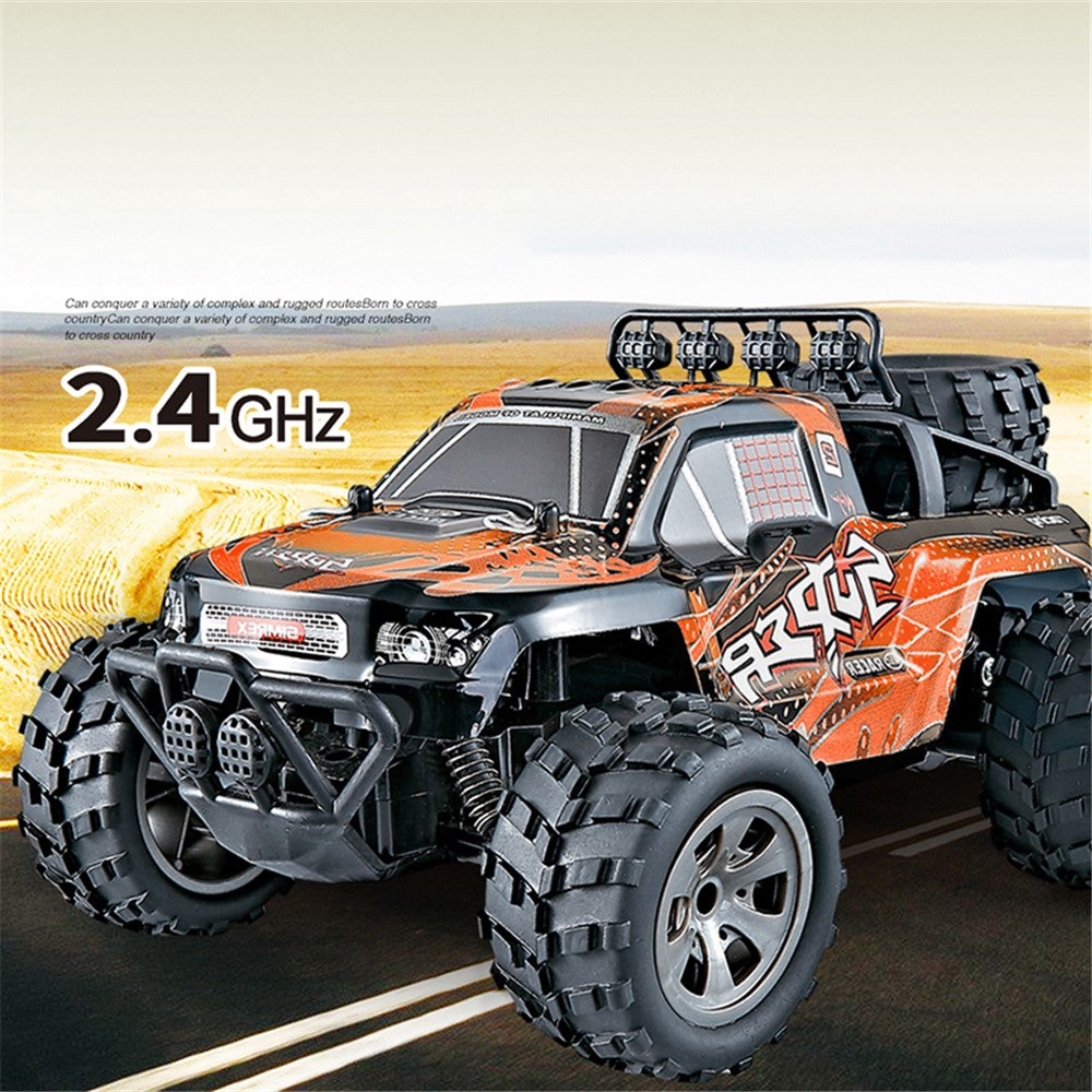 20km/h 1:18 2.4G Remote Control Car RC Electric Monster Truck Off-Road Vehicle