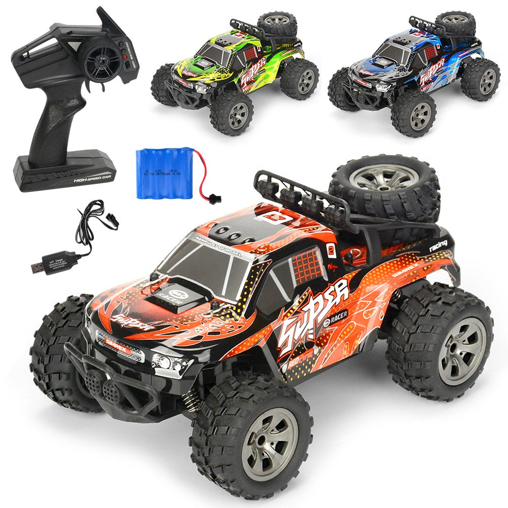 20km/h 1:18 2.4G Remote Control Car RC Electric Monster Truck Off-Road Vehicle