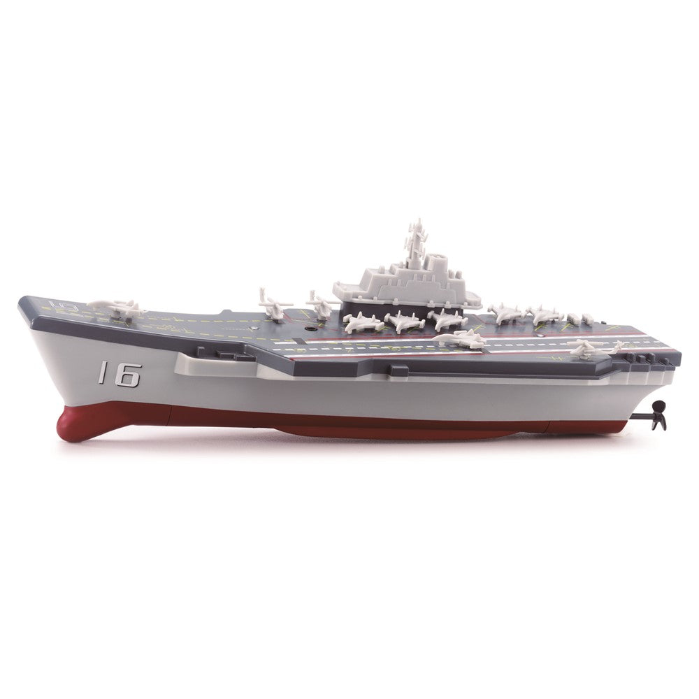 2.4G Mini Wireless Electric Remote Control Cruiser Swimming Pool RC Aircraft Carrier Boat Toy