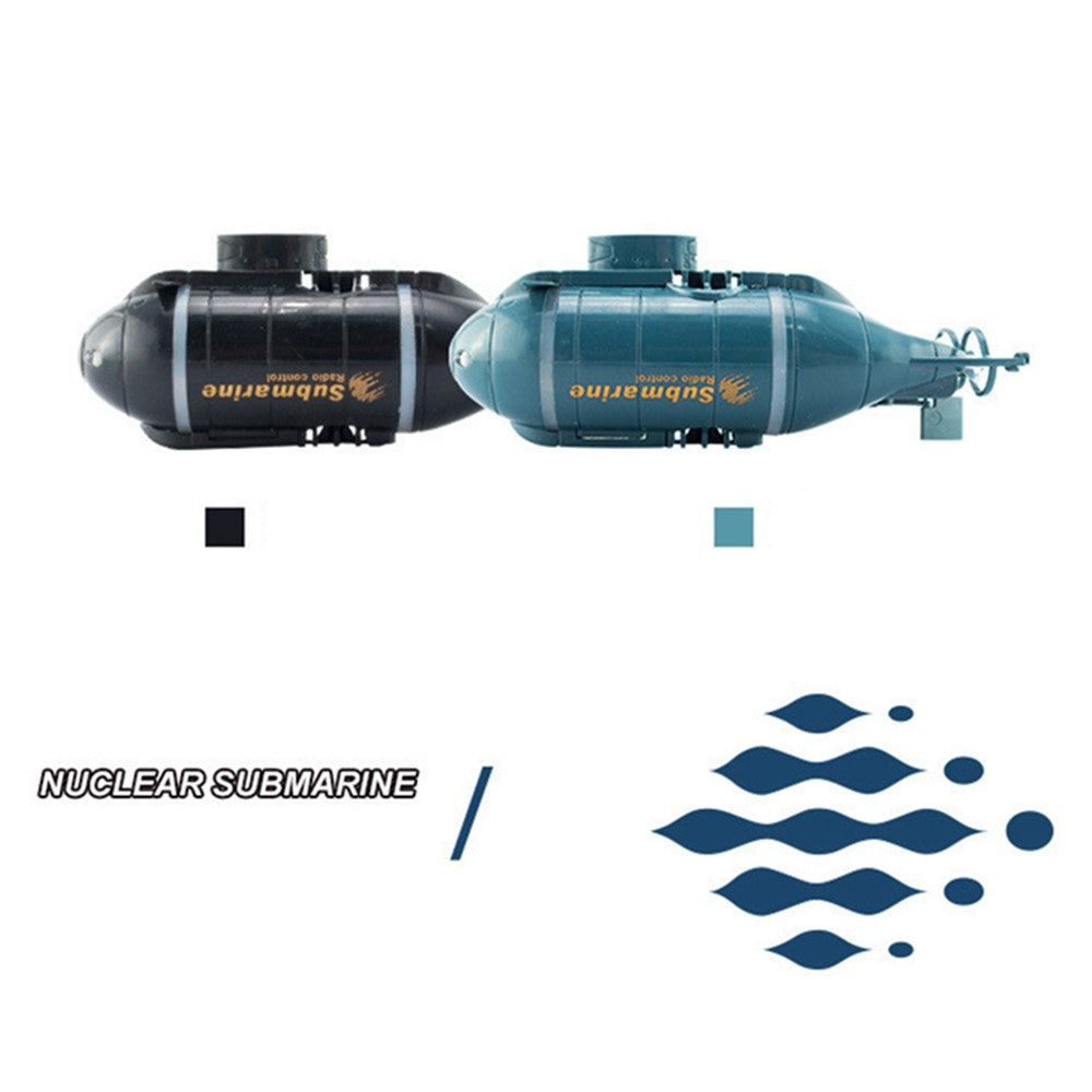 777-586 Wireless 6 Channels 2.4G RC Submarine with LED Lights Electric Mini Submarine Toy