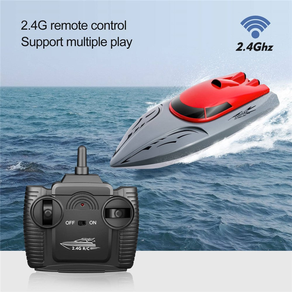 806 Adult Kids RC Boat 2.4Ghz 18Km/h Underwater Toy Remote Control Boat, with 1 Battery
