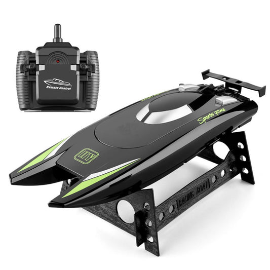 805 2.4G 30Km/h High Speed Remote Control Racing Boat Dual Motor RC Boat for Kids Adults, with 2 Batteries