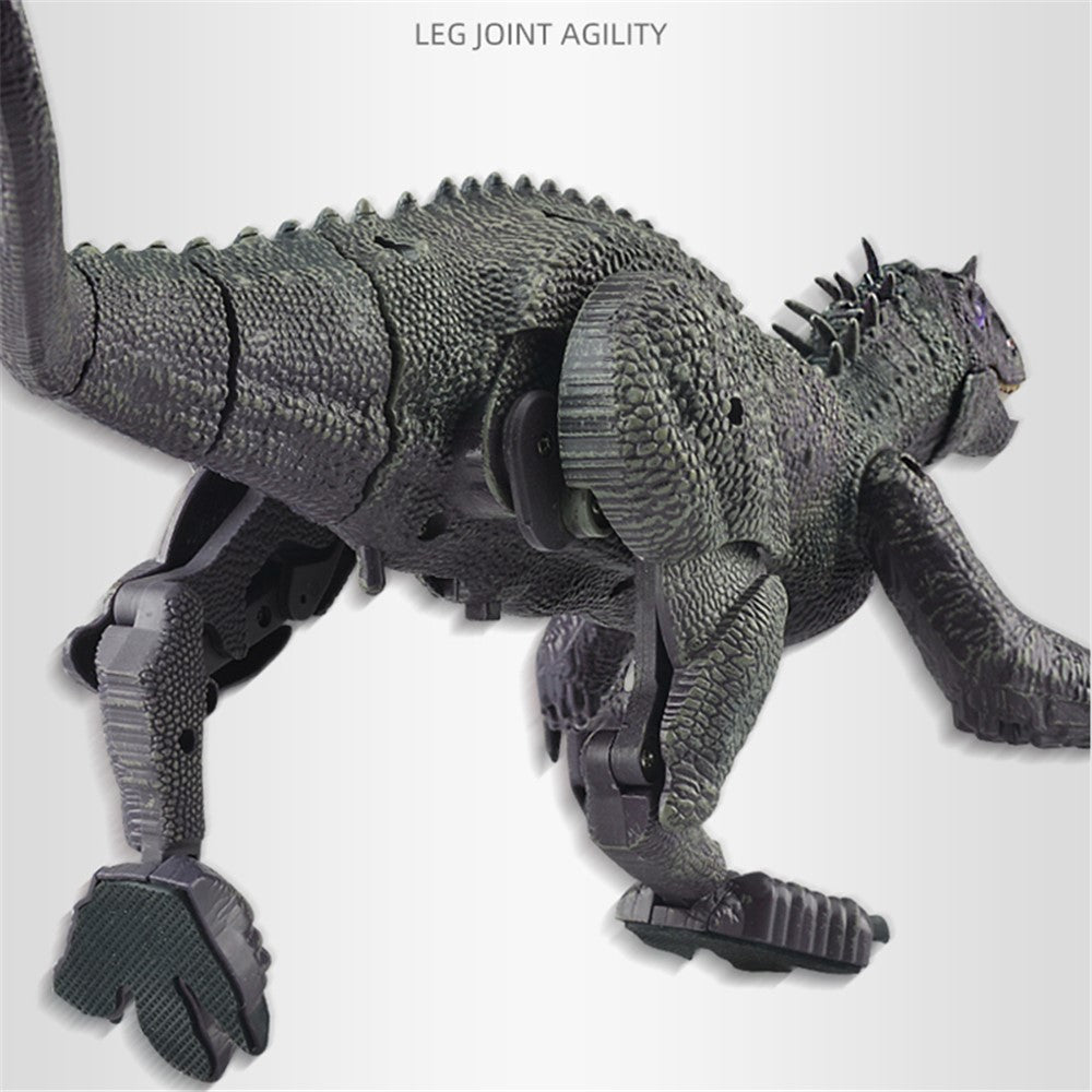 SM190 2.4G 8 Channel RC Walking Dinosaur Toy for Kids Simulation Tyrannosaurus Electric Robot Dinosaur with LED Lights, Sounds, Spray, Dinosaur Toys for Boys and Girls