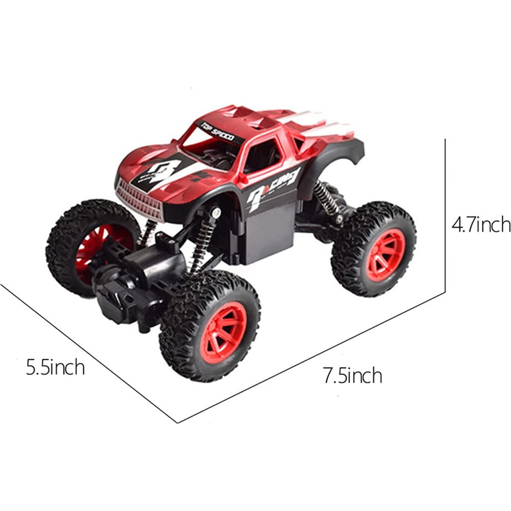 Children 2.4Ghz Alloy Climbing Car Electric 4WD Remote Control Off-Road Stunt Car Toys for Birthday, Christmas Gift