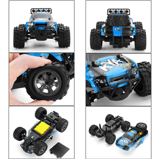 KYAMRC KY-1886A 1:18 2.4G High Speed Pickup RC Car Kids Toy Shock Absorbing Four Wheel Remote Control Car