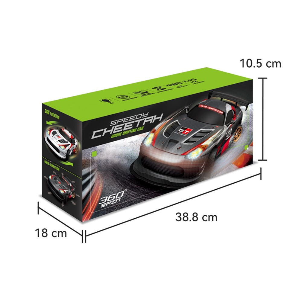 JJRC Q116 1 / 16 16 Km / h Dodge Drifting Car 2.4GHz 4WD RC Racing Car with Front / Rear Lights