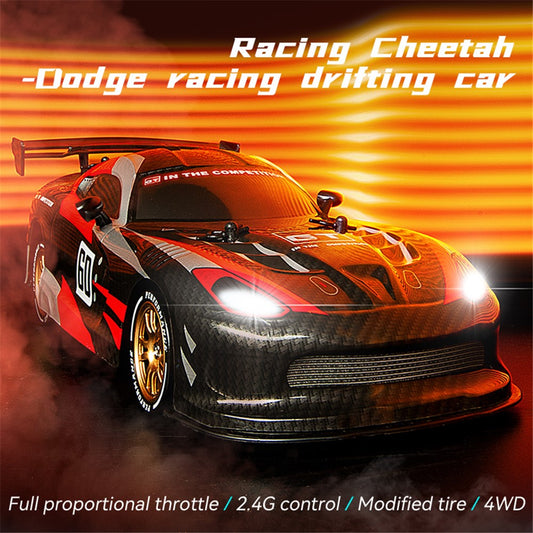 JJRC Q116 1 / 16 16 Km / h Dodge Drifting Car 2.4GHz 4WD RC Racing Car with Front / Rear Lights