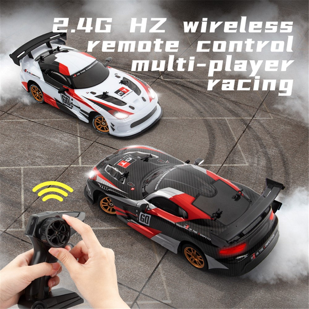 JJRC Q116 1 / 16 16 Km / h Dodge Drifting Car 2.4GHz 4WD RC Racing Car with Front / Rear Lights