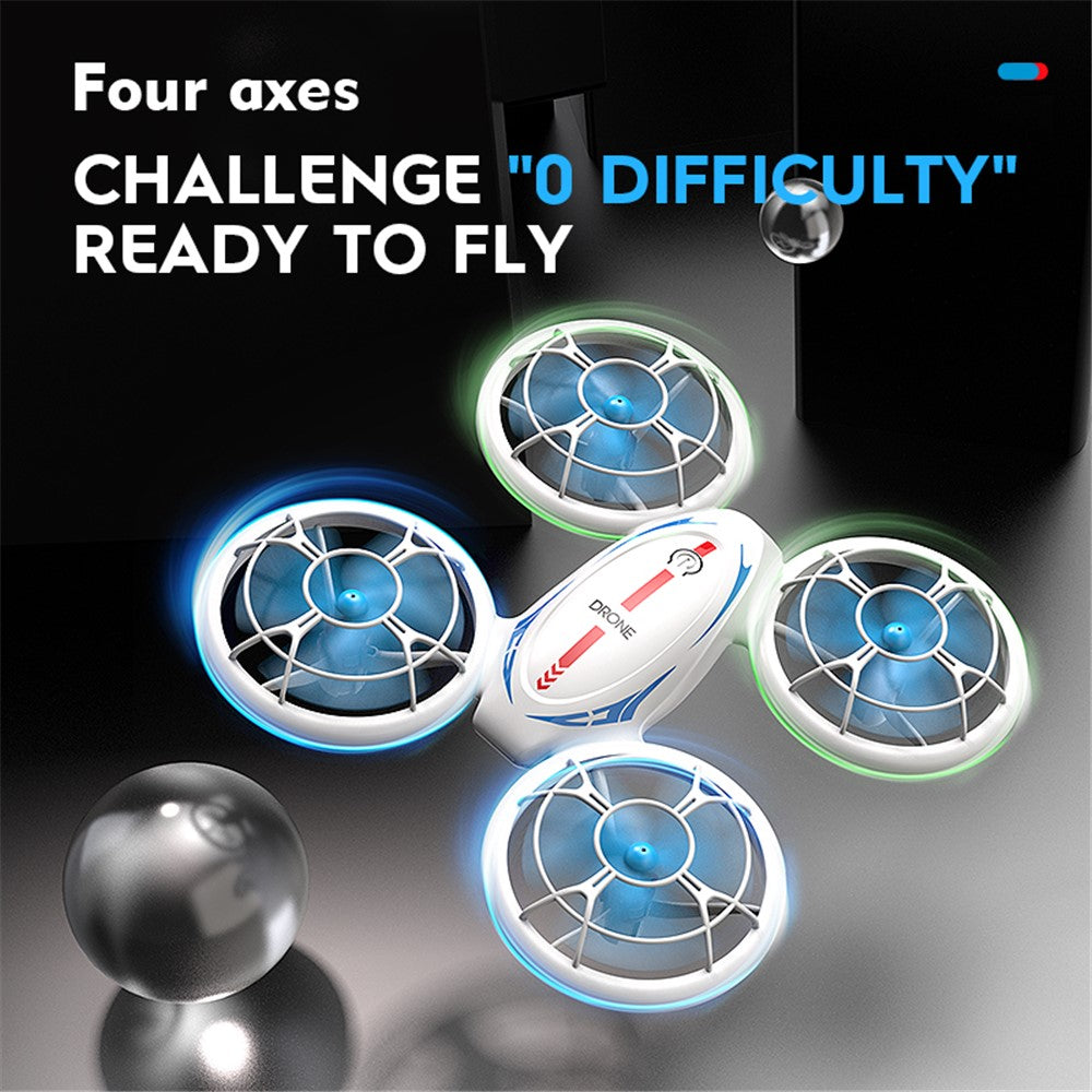JJRC RH826 2.4G Remote Control Aircraft Altitude Hold Quadcopter Portable Mini Drone Toys with Lights