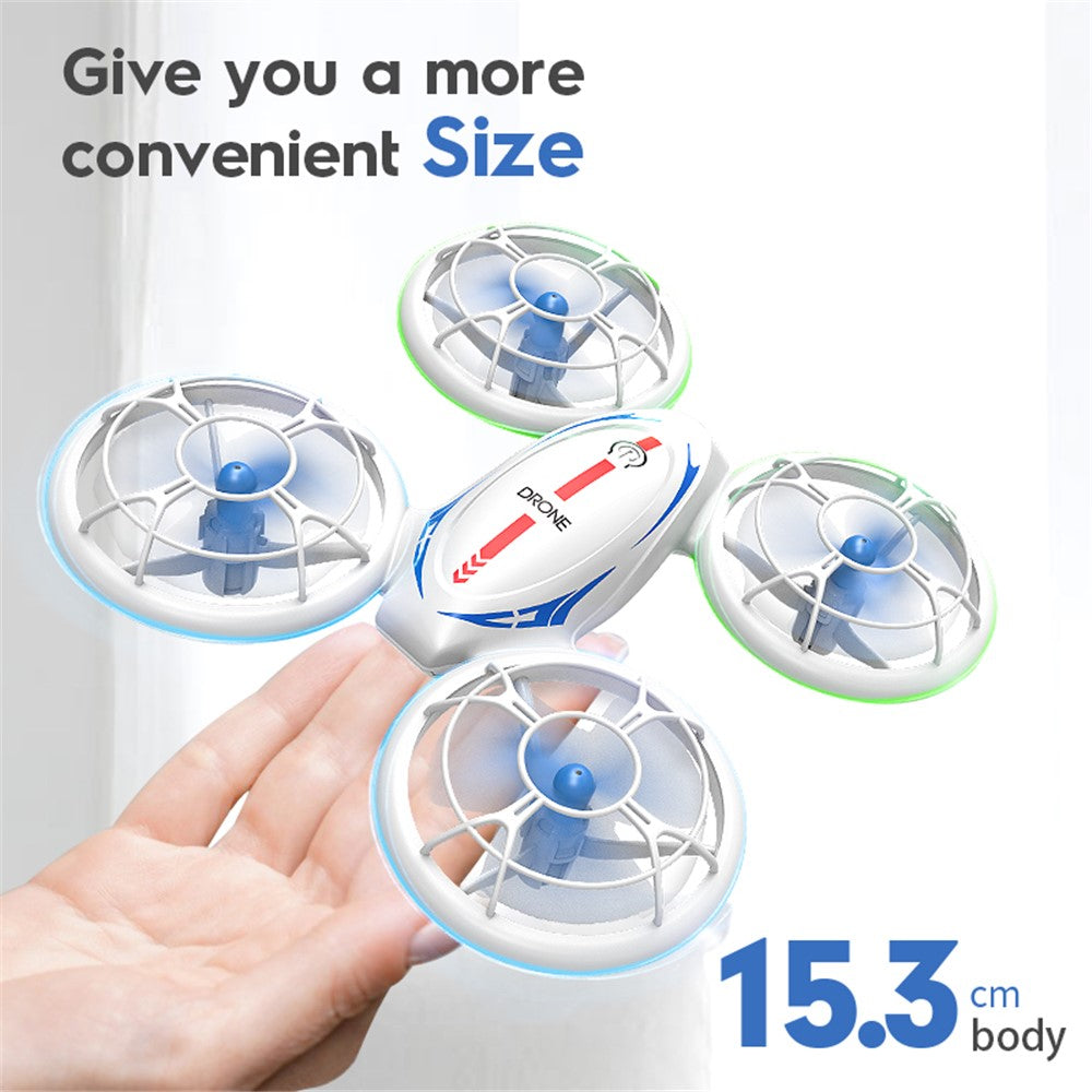 JJRC RH826 2.4G Remote Control Aircraft Altitude Hold Quadcopter Portable Mini Drone Toys with Lights
