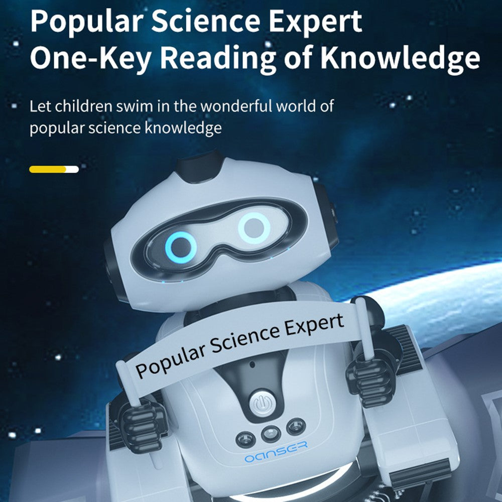 JJRC R22 RC Electric Robot Children Science Educational Toys DIY Programming Recording Built-In Lithium Battery