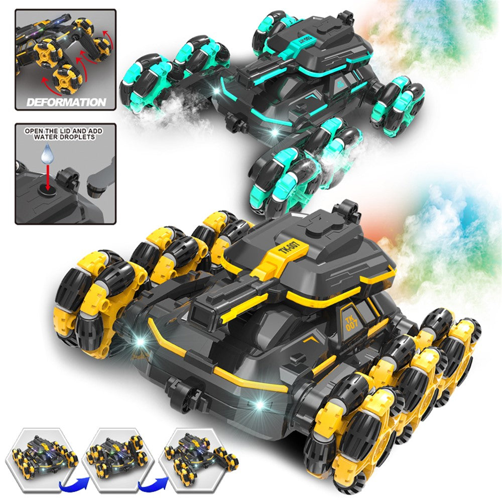 YL-86 2.4G RC Stunt Car for Kids Age Above 6 Dual Control Modes Off-Road Drift Cars Toy with LED Lights