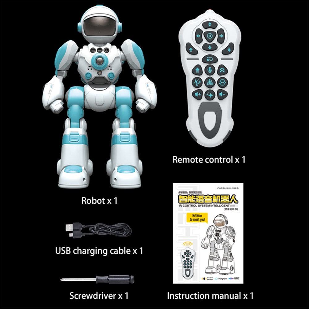 BG1538 RC Dancing Robot AI Smart Voice Robot Model Toys Support Remote Programming, Gesture Sensor