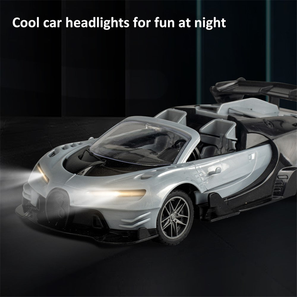 LX6078A 1:18 4CH RC Car Simulation Racing Car Model Toy Wireless Drift Electric Vehicle Toys for Children