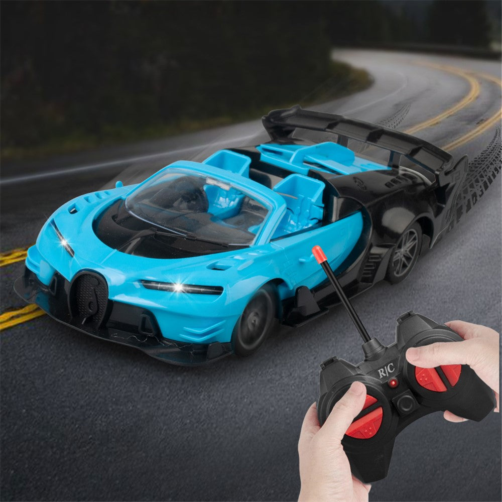 LX6078A 1:18 4CH RC Car Simulation Racing Car Model Toy Wireless Drift Electric Vehicle Toys for Children