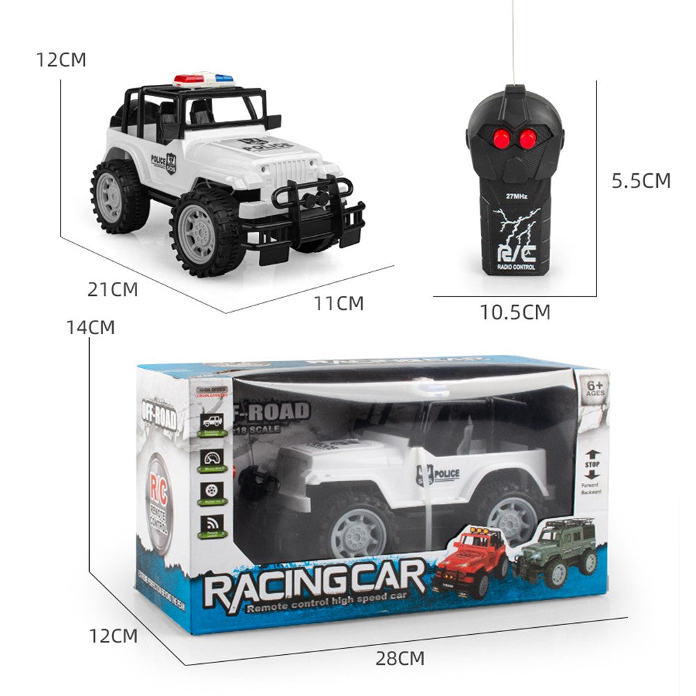 LX119 Children 2-Channel Remote Control Off-Road Vehicle Toy Anti-Collision Wireless Electric Car Model Toys