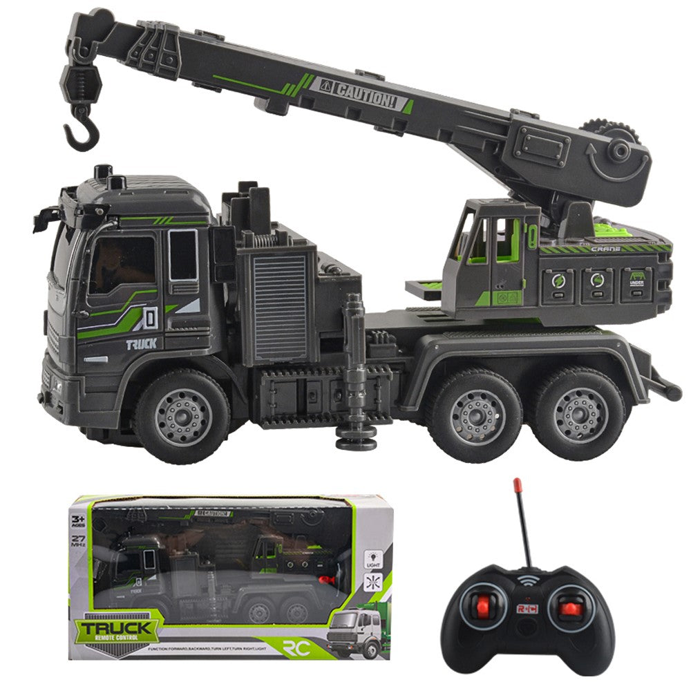 JC-051 Children 1:32 4CH RC Crane Engineering Toy Multi-Joint Adjustable Wireless Electric Construction Vehicles Toy