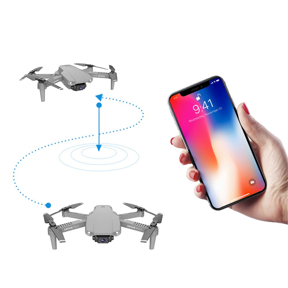 E99 1080P Single Camera 2.4G RC Folding Drone Quadcopter Altitude Hold Remote Control Aircraft Model Toy
