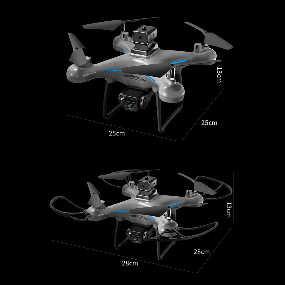 XKJ KY102 Optical Flow 4K Dual Cameras RC Drone Obstacle Avoidance 360 Degree Stunt RC Quadcopter, 1pc Battery
