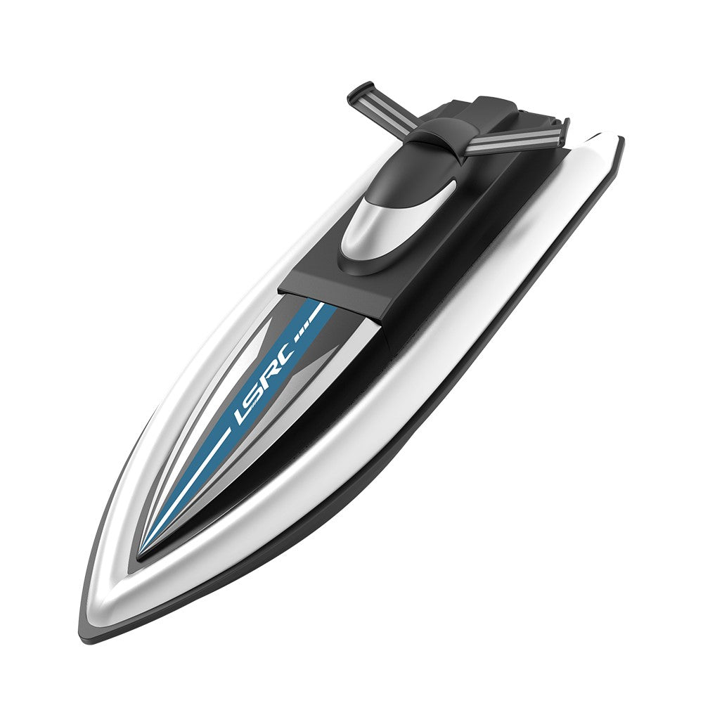 LSRC Children Remote Control Boat Dual Motors Simulated RC Speedboat Model