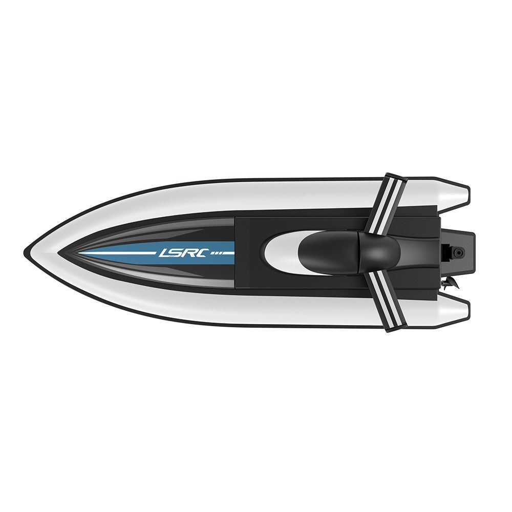 LSRC Children Remote Control Boat Dual Motors Simulated RC Speedboat Model