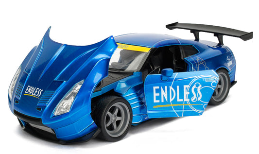 2009 Nissan GT-R (R35) Ben Sopra Blue JDM Tuners 1/24 Diecast Model Car by Jada
