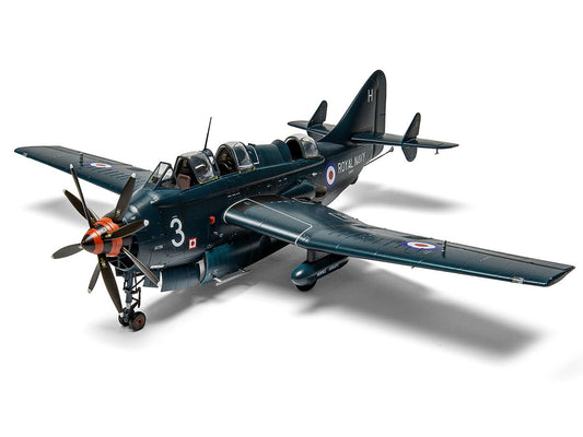 Level 4 Model Kit Fairey Gannet COD.4 Aircraft with 3 Scheme Options 1/48 Plastic Model Kit by Airfix