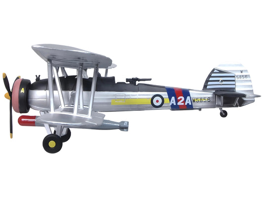 Fairey Swordfish Mk I Bomber Aircraft "FAA Historic Flight RNAS Yeovilton" Royal Navy "Oxford Aviation" Series 1/72 Diecast Model Airplane by Oxford Diecast