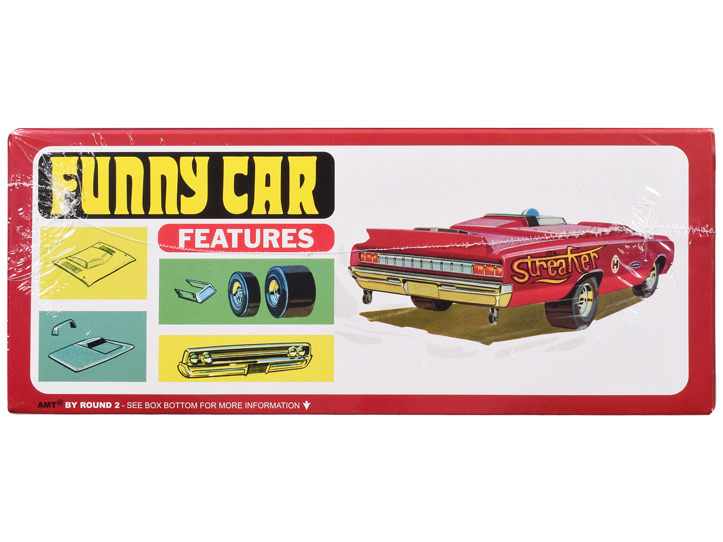 Skill 2 Model Kit 1964 Oldsmobile F-85 AWB Funny Car "Streaker" 1/25 Scale Model by AMT