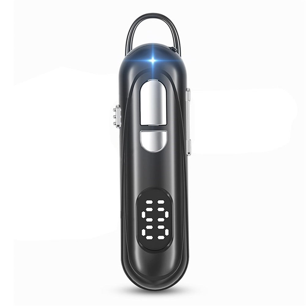LCD Display Bluetooth-compatible Earpiece with Mic Wireless Earbud Headphones with 30 Hours Noise-Canceling Car Headset