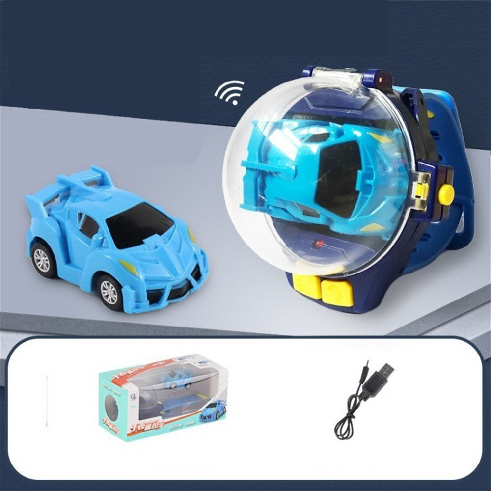Mini Remote Control Car Watch Toy 2.4 GHz Cute Wrist Racing Car Watch Children Birthday Gift