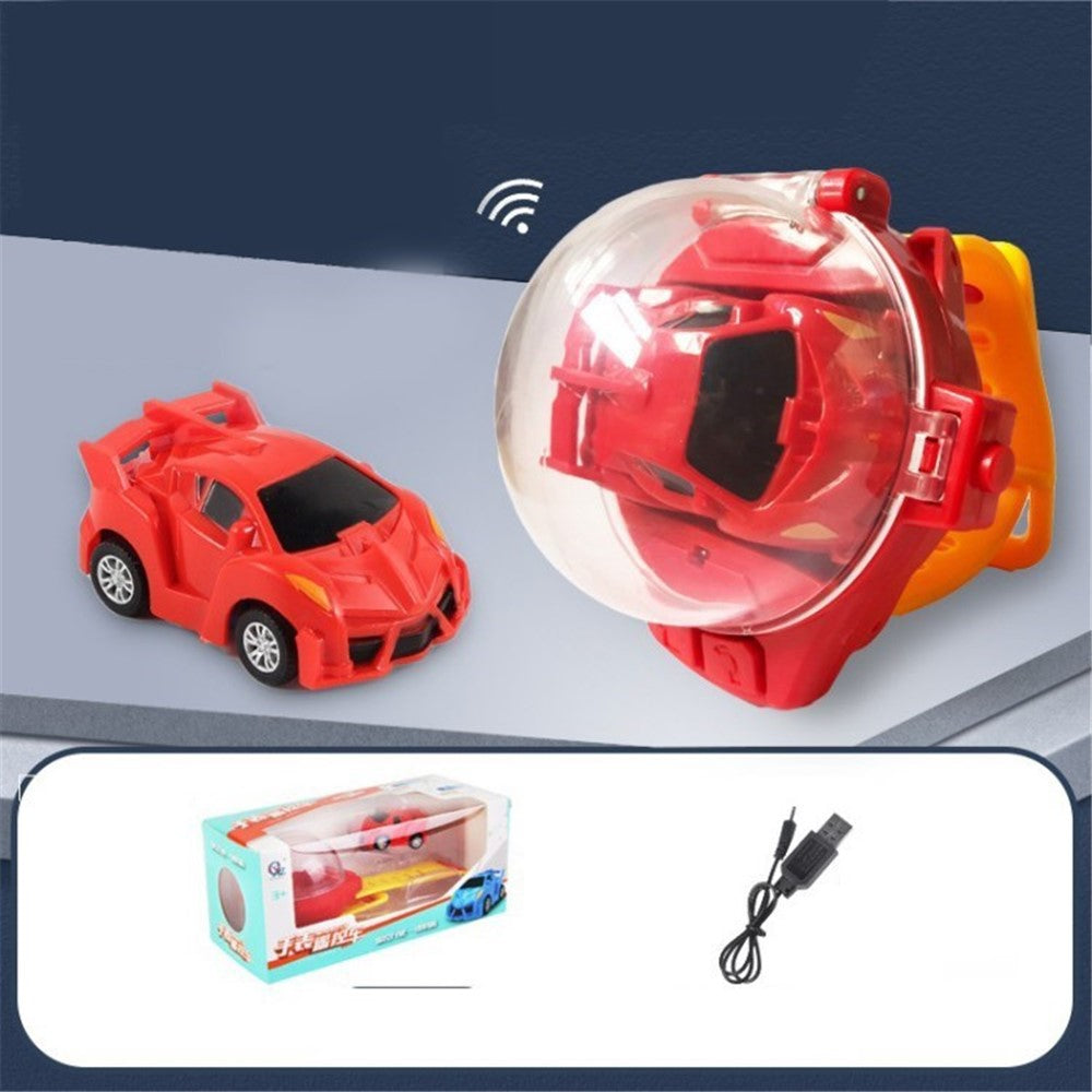 Mini Remote Control Car Watch Toy 2.4 GHz Cute Wrist Racing Car Watch Children Birthday Gift