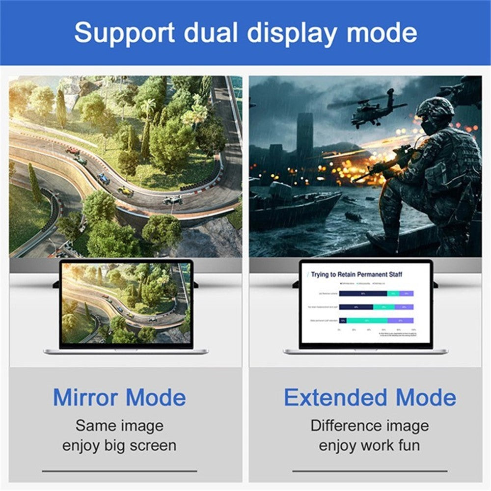 8 in 1 Multi-Port USB Type-C Hub NVME SATA M.2 Multi-function Hub Type-C Docking Station