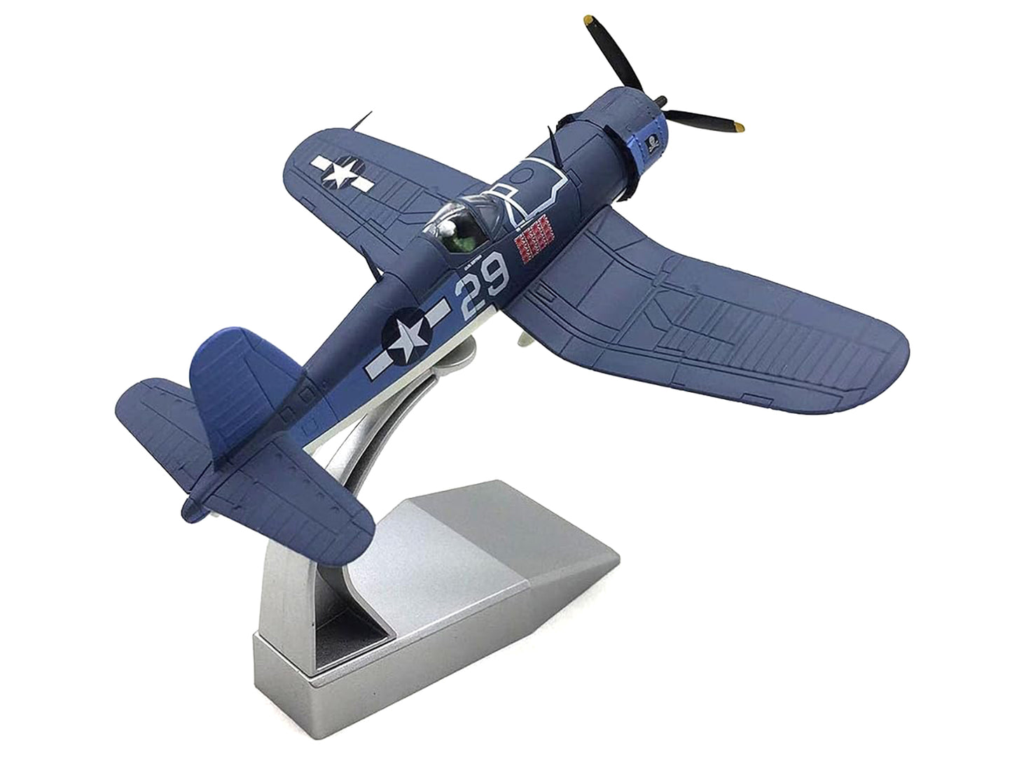 Vought F4U-1D Corsair Fighter Aircraft "VF-17 Jolly Rogers 16-Victory Ace Lt. (jg) Ira Kepford" (1944) United States Navy 1/72 Diecast Model Airplane