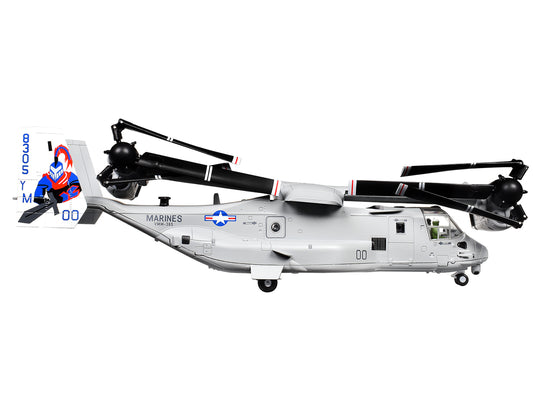 Bell Boeing MV-22 Osprey Aircraft "Marine Medium Tiltrotor Training Squadron 204 (VMMT-204) Raptors 2nd Marine Aircraft Wing MCAS New River" United States Marines 1/72 Diecast Model Airplane