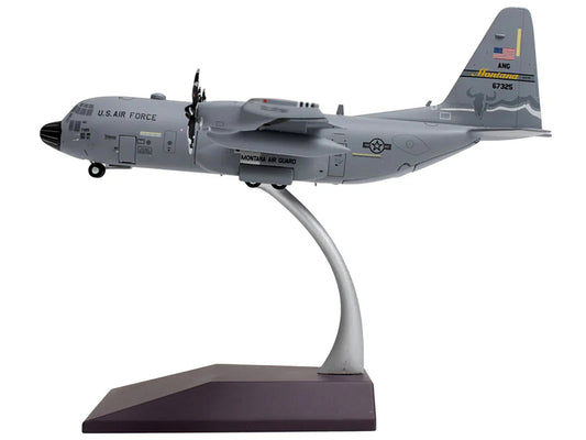 Lockheed C-130H3 Hercules Transport Aircraft "Montana Air National Guard, Great Falls ANGB" United States Air Force "Gemini 200" Series 1/200 Diecast Model Airplane by GeminiJets