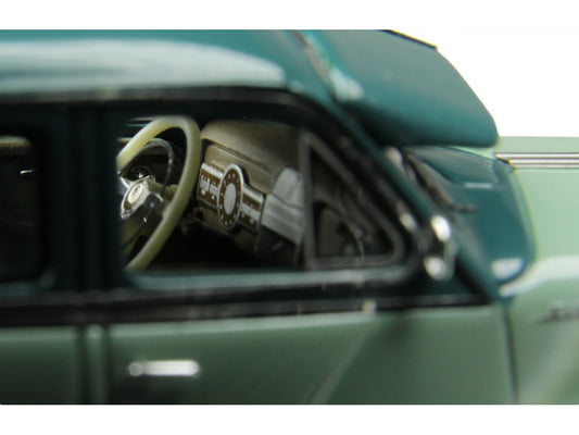 1948 Pontiac 4 Door Sedan Genesee Green 2-Tone with Green Interior Limited Edition to 200 pieces Worldwide 1/43 Model Car by Goldvarg Collection