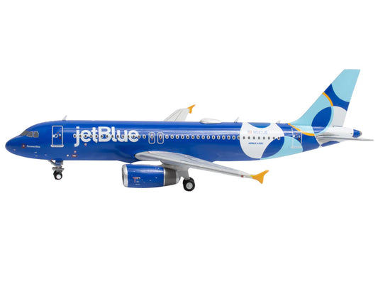 Airbus A320 Commercial Aircraft "JetBlue Airways" (N547JB) Blue with Graphics 1/400 Diecast Model Airplane by GeminiJets