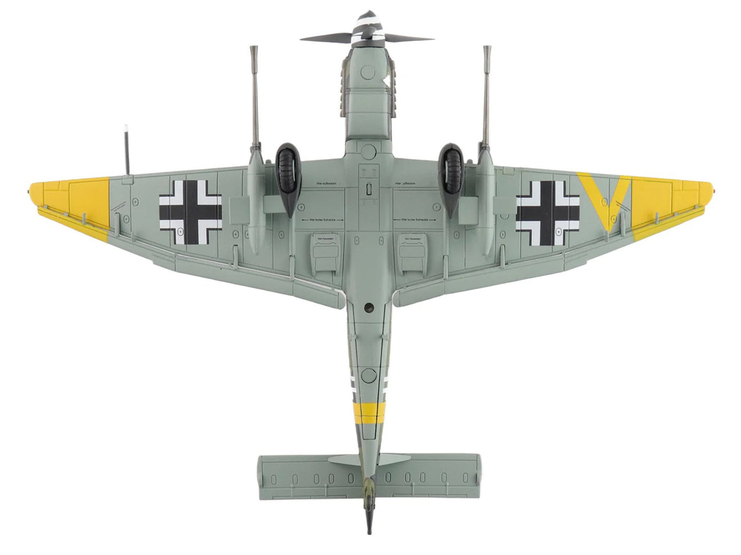 Junkers Ju 87G-2 Stuka Aircraft "WNr. 494193 Tank Buster Stab. SG 2 Slovakia" (1944) German Luftwaffe "Air Power Series" 1/72 Diecast Model by Hobby Master