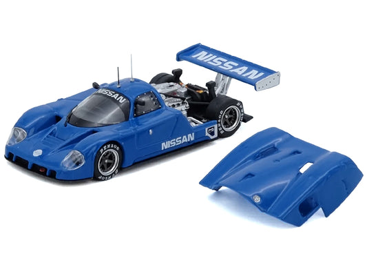 Nissan R89C "Works Prototype" Blue "World Sports Car Championship" (1989) 1/64 Diecast Model Car by Inno Models