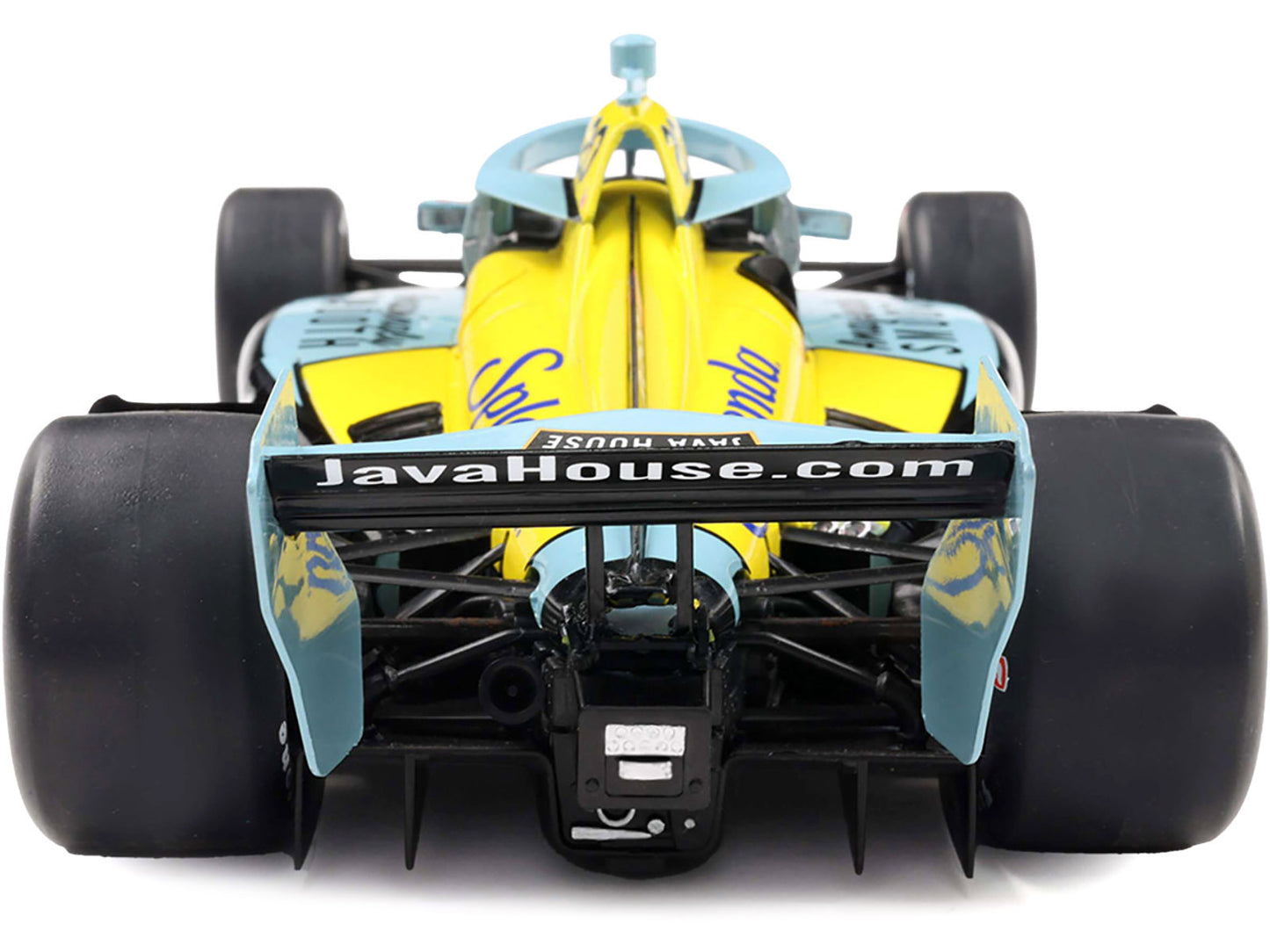 Dallara IndyCar #20 Alexander Rossi "Java House" Ed Carpenter Racing (Road Course Configuration) "NTT IndyCar Series" (2025) 1/18 Diecast Model Car by IXO Models