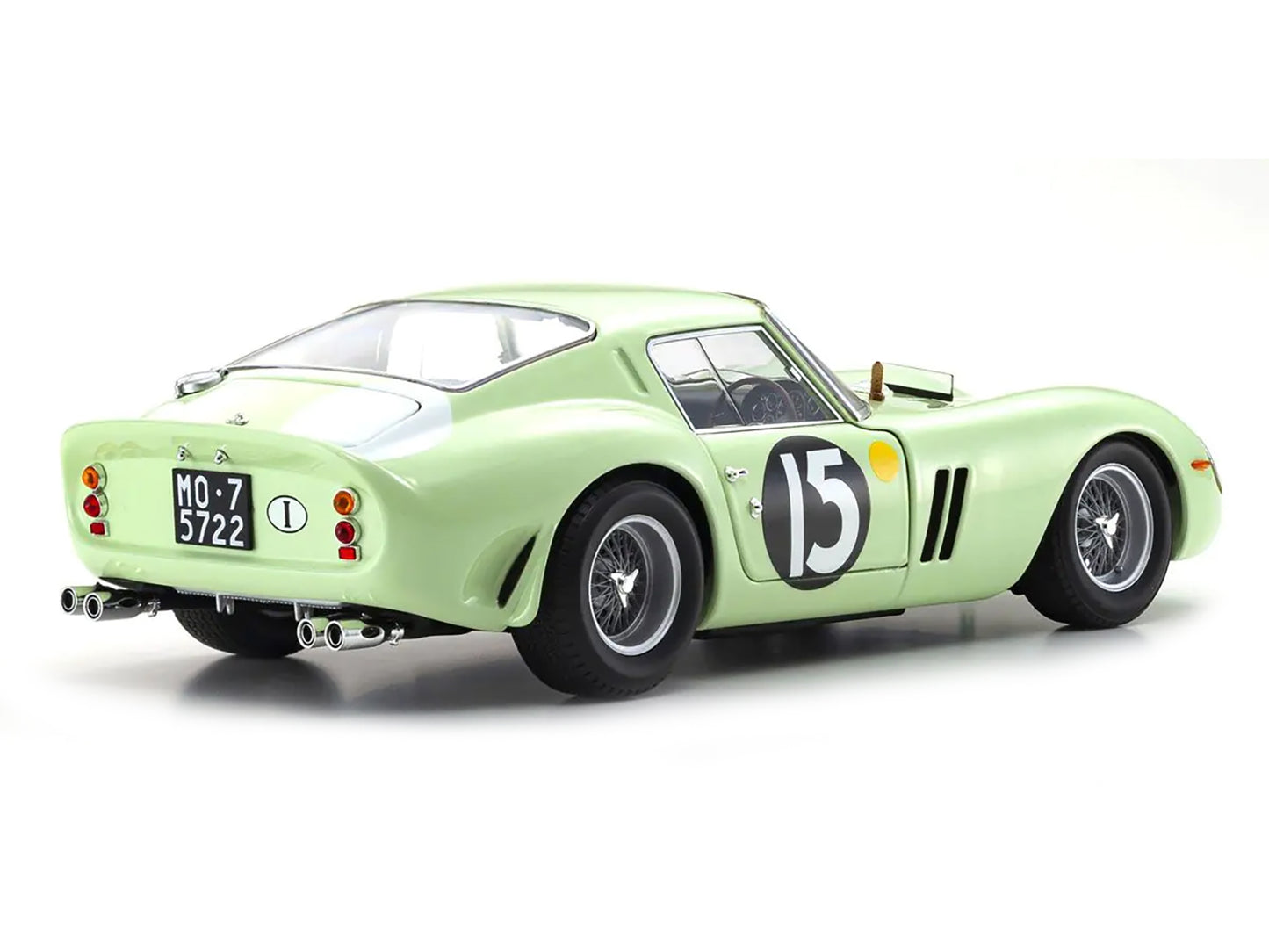 Ferrari 250 GTO #15 Innes Ireland Winner "Goodwood Tourist Trophy" (1962) 1/18 Diecast Model Car by Kyosho