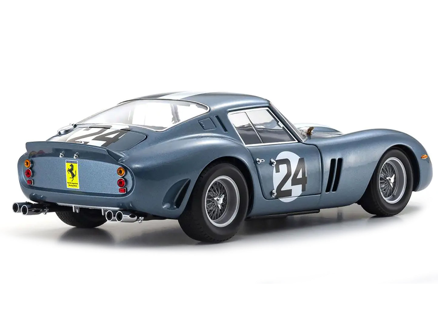Ferrari 250 GTO #24 Phil Hill - Olivier Gendebien 2nd Place "Sebring 12 Hours" (1962) 1/18 Diecast Model Car by Kyosho