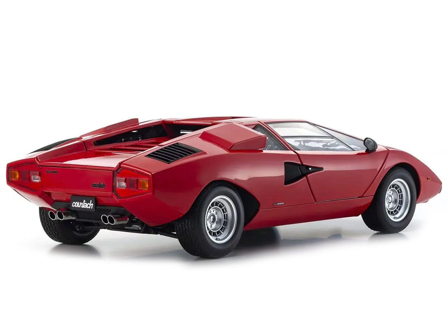 Lamborghini Countach LP400 Red 1/12 Diecast Model Car by Kyosho