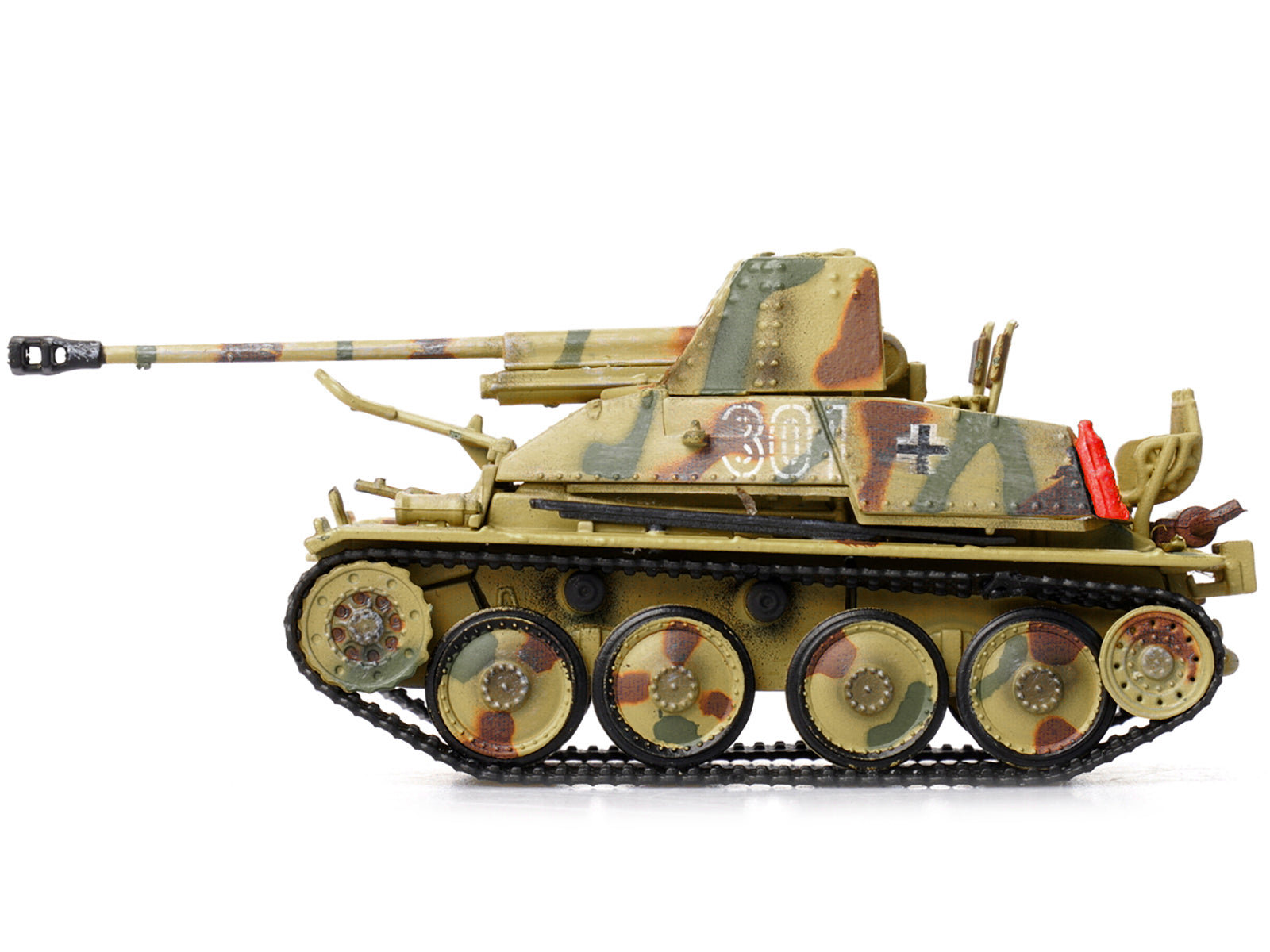 Sd.Kfz.139 Panzerjager 38(t) Fur 7.62cm PaK 36(R) Marder III Tank Destroyer #301 "Germany - World War II" 1/72 Diecast Model by Legion