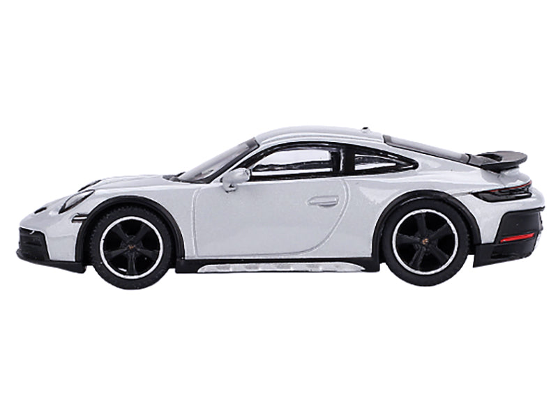 Porsche 911 Dakar Ice Gray Metallic Limited Edition 1/64 Diecast Model Car by Mini GT