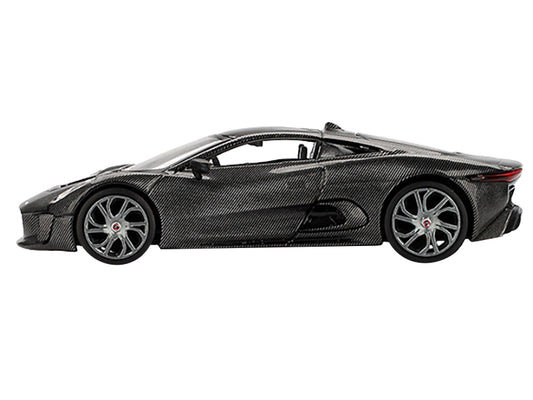 Jaguar C-X75 "Test Car" Black Carbon Limited Edition 1/64 Diecast Model Car by Mini GT
