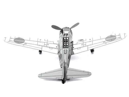 Model Kit Mitsubishi Zero Fighter Aircraft "Imperial Japanese Navy Air Service" (Moderate Difficulty) Steel Model by Metal Earth