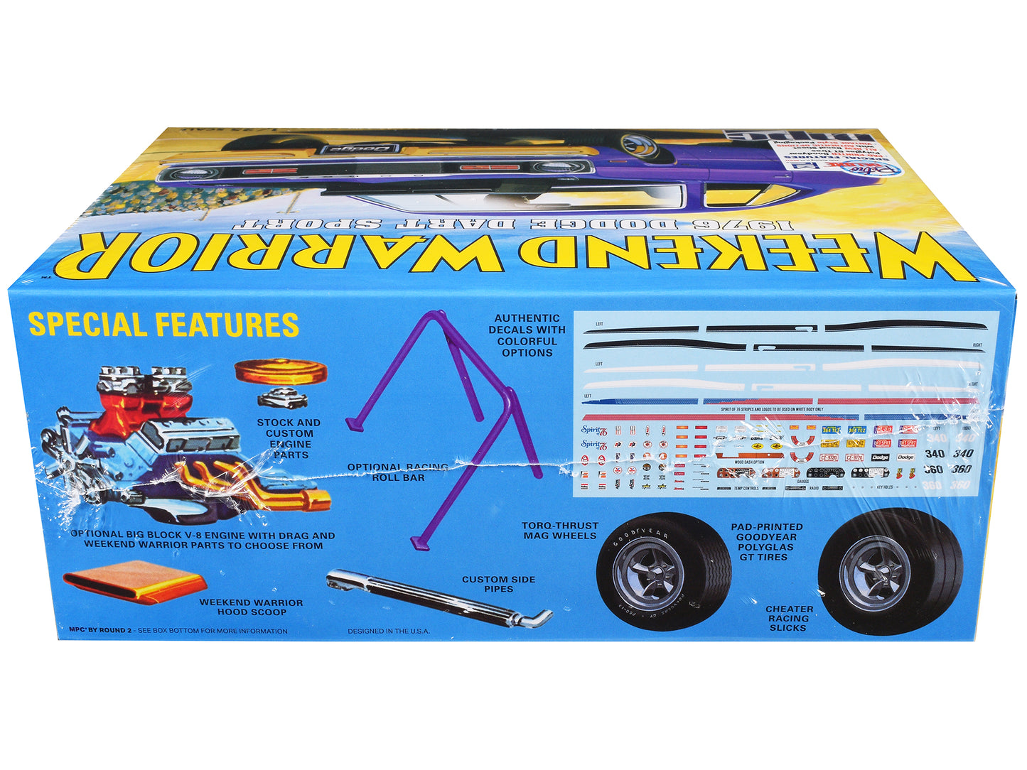 Skill 2 Model Kit 1976 Dodge Dart Sport "Weekend Warrior" 1/25 Scale Model by MPC