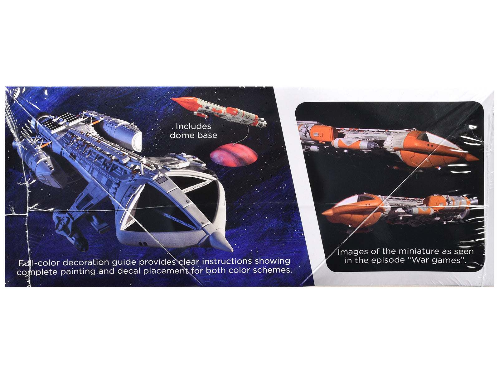Skill 2 Model Kit Hawk Mark IX Spacecraft "Space: 1999" (1975-1977) TV Series 1/72 Scale Model by MPC